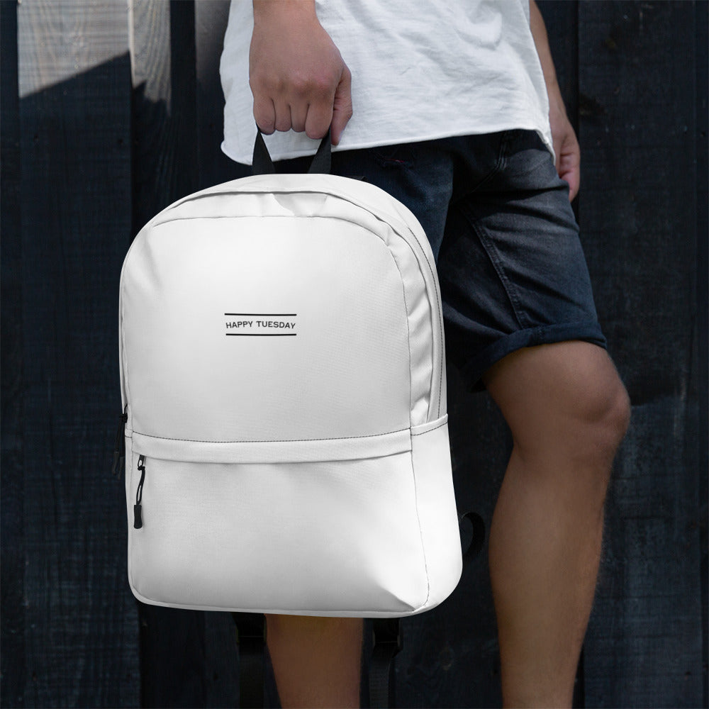 Happy Tuesday BackPack (Smaller Logo)