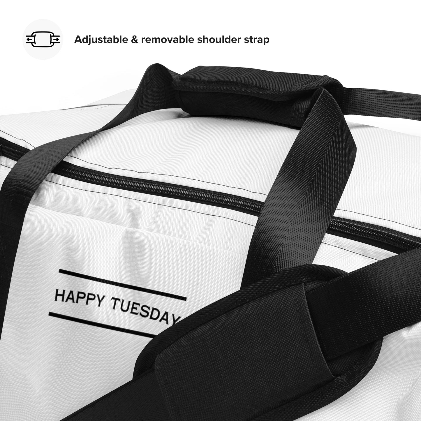 Happy Tuesday Duffle bag